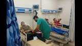 المصابين في المستشفيات 