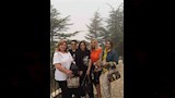بوسي شلبي مع ليلى علوي وإلهام شاهين وماجدة الرومي (2)