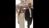 الفنانة ديانا هشام وعريسها