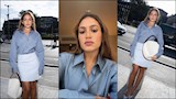 بالصور- كنزي دياب تخطف الأنظار من أحدث ظهور في ميلانو