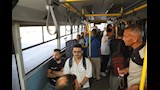 توافد الركاب مع بدء تشغيل المرحلة الثانية لـBRT (16)
