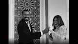 رقص ديانا هشام مع زوجها (2)