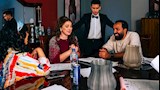 بالصور| كواليس أحدث حلقات مسلسل خمسين/خمسين بطولة كندة علوش