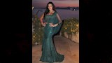 نادين نسيب نجيم بفستان مستوحي من الساري الهندي 