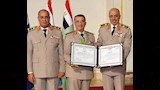 وزير الدفاع يكرم  عددًا من قادة القوات المسلحة بوسام الجمهورية (3)