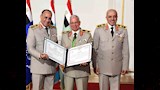 وزير الدفاع يكرم  عددًا من قادة القوات المسلحة بوسام الجمهورية (10)