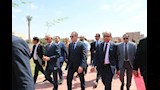 وزير التعليم العالي يتفقد مشروعات جامعة المنيا الطبية والرياضية (8)