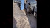 تصادم عدد من السيارات في مدينة نصر 