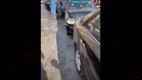 تصادم عدد من السيارات في مدينة نصر 
