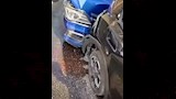 تصادم عدد من السيارات في مدينة نصر 