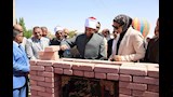 وضع حجر اساس مسجد بيئي في الوادي الجديد