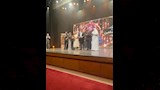 إلهام شاهين أثناء تكريمها في مهرجان روائع الإبداع الفني (7)
