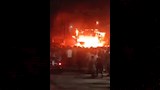 حريق داخل مطعم مأكولات في سنهور (4)