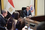 وزير الصحة يبحث تطوير مستشفى هليوبوليس الجديدة مع وفد إيطالي
