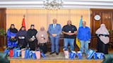 محافظ الإسكندرية يسلم 6 رحلات عمرة مجانية لأسر الشهداء والسيدات المكافحات - صور