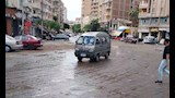  العامرية الأكثر غزارة.. خريطة هطول الأمطار على الإسكندرية -صور
