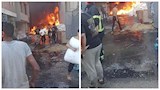 حريق هائل بمصنع بلاستيك في الإسكندرية.. والحماية المدنية تدفع بـ 10 سيارات إطفاء- صور