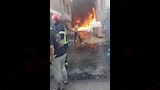 حريق بمصنع بلاستيك في الإسكندرية (2)