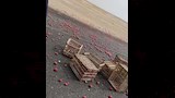انقلاب سيارة محملة بمحصول الطماطم (6)