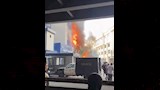 حريق هائل بمحيط قسم شرطة الأزبكية (4)