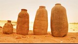 أواني فخارية لنظام المعيشة في بئر الشغالة