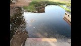 أزمة مياه الصرف بمدرسة الأقصر الفنية