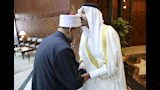 شيخ الأزهر، يستقبل الشيخ عبد الله بن أحمد آل خليفة