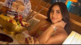 بوسي تخضع لجلسة تصوير احتفالا بعيد ميلادها ونجوم الفن يعلقون- صور 