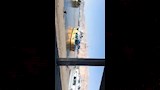 مركب سصيد بعد التحرك وغادرة الرصيف 
