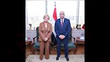 وزير العمل يستقبل وزيرة العمل الإيطالية (3)