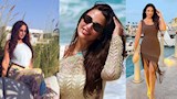 بالصور.. درة تخطف الأنظار بإطلالات صيفية والجمهور: "غزالة"