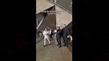 جيانكارلو إسبوزيتو خلال زيارته المتحف المصري الكبير