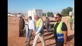 وفد وزارة التنمية المحلية يتفقد تنفيذ مجمع التمور