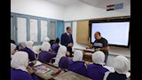 جولة مفاجئة لمدير تعليم الجيزة بالمدارس
