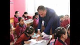 جولة مفاجئة لمدير تعليم الجيزة بالمدارس