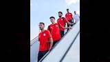 5 صور من وصول بعثة منتخب مصر للقاهرة استعداداً لودية جنوب أفريقيا