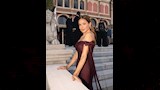ريا أبي راشد تخطف الأنظار في حفل افتتاح مهرجان فينيسيا السينمائي