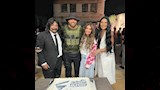 فريق عمل مسلسل عيلة تعمل عمايل يحتفل بانتهاء التصوير (4)_2