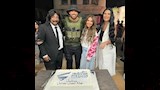 فريق عمل مسلسل عيلة تعمل عمايل يحتفل بانتهاء التصوير (7)_5