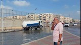 غرق شوارع بحي الضواحي في بورسعيد (1)