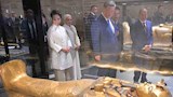 انتصار السيسي عن المتحف المصري الكبير: حين تعجز الكلمات عن وصف عظمة الحضارة (صور)