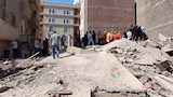 انهيار عقار المنيا (5)
