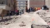 انهيار عقار المنيا (6)