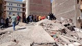 انهيار عقار المنيا (9)