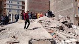 انهيار عقار المنيا (8)