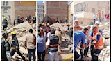 "مخدات وبطانية وطبق دش".. 22 صورة ترصد ما تبقى من منزل المنيا المنهار