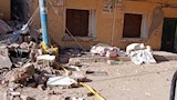 انهيار منزل مكون من 5 طوابق في عزبة شاهين (3)