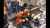 انهيار منزل مكون من 5 طوابق في عزبة شاهين (8)