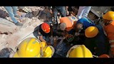 انهيار منزل مكون من 5 طوابق في عزبة شاهين (10)
