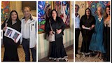 شاليمار الشربتلي مع المخرج خالد يوسف في فينيسيا:"سعيدة بأن أقدم هنا 15 عملاً فنياً "